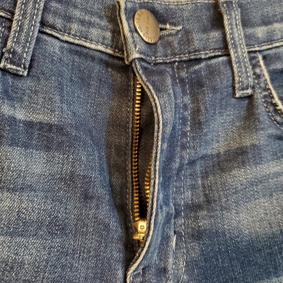 Current/Elliott The super highwaist ankle skinny jeans Sahara Destroy - Picture 7 of 13